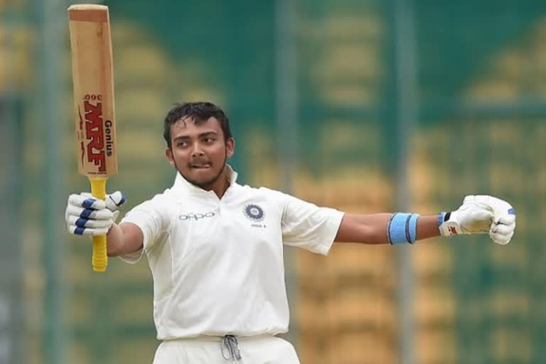 Prithvi shaw