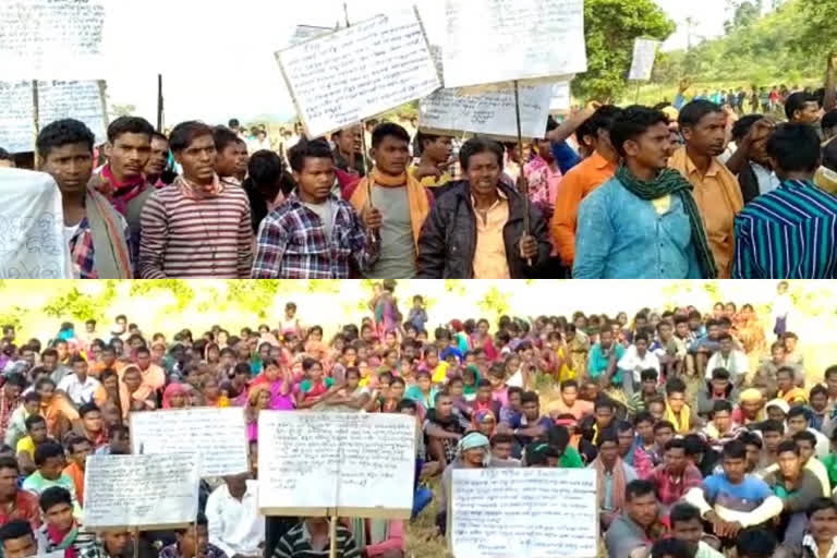 tribals rally at andhra orissa border