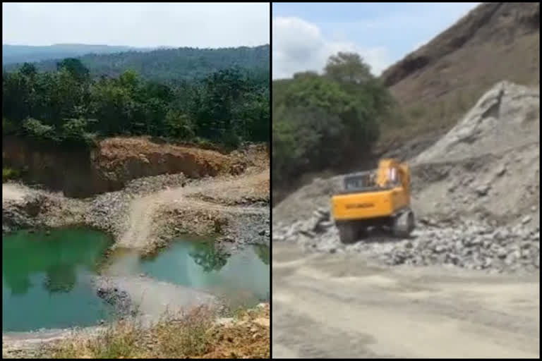 അനധികൃതമായി കരിങ്കല്ല്, ചെങ്കല്ല്  എന്നിവ കടത്തിയ വാഹനങ്ങള്‍ പിടിച്ചെടുത്തു  58 vehicles were caught at malappuram  illegal mining  revenue department  കരിങ്കല്ല്, ചെങ്കല്ല്  എന്നിവ കടത്തിയ വാഹനങ്ങള്‍ പിടിച്ചെടുത്തു