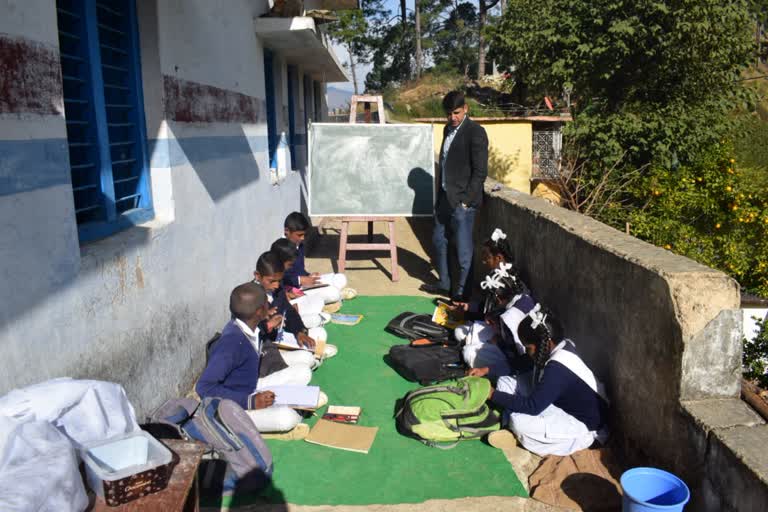 रुद्रप्रयाग स्कूलों का निरीक्षण न्यूज , rudraprayag school inspection news