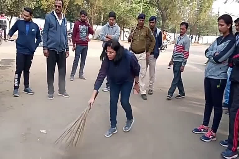 The campaign again gained momentum regarding cleanliness in Rajgarh