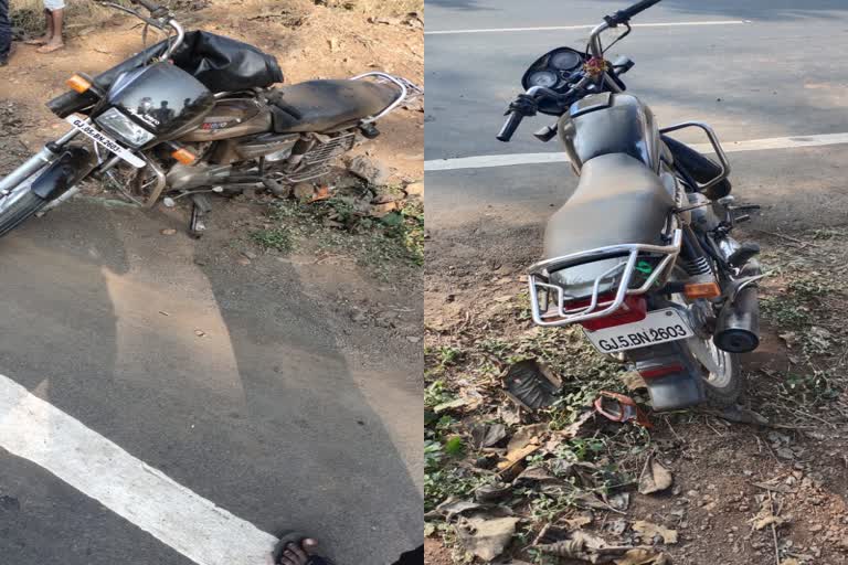 Waghai youth dies after bike slips off Waghai Saputara main highway