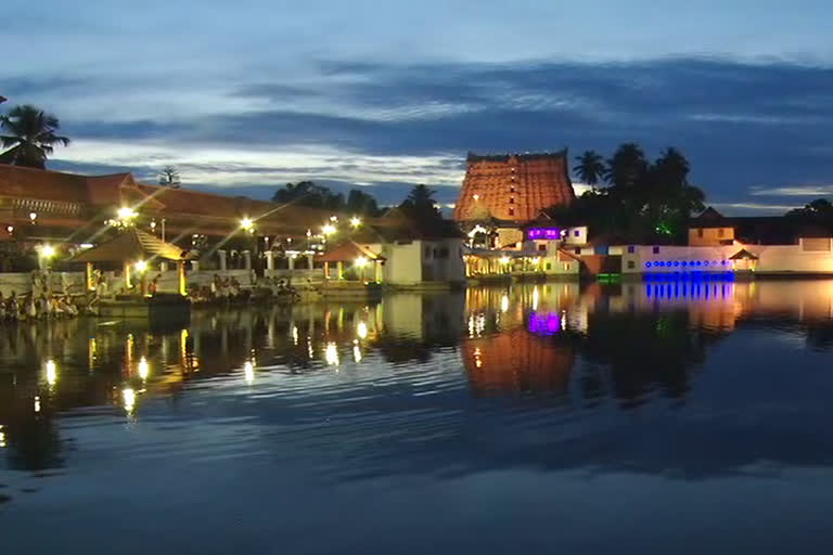 ദേശീയ നൃത്ത സംഗീത മേളയ്ക്ക് തുടക്കം  sreepadmanabha art festival  padhmanabha temple