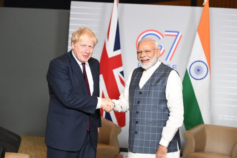 Modi congratulates Boris Johnson  UK election  ബോറിസ് ജോൺസൺന്‍റെ വിജയം  പ്രധാനമന്ത്രി നരേന്ദ്രമോദി