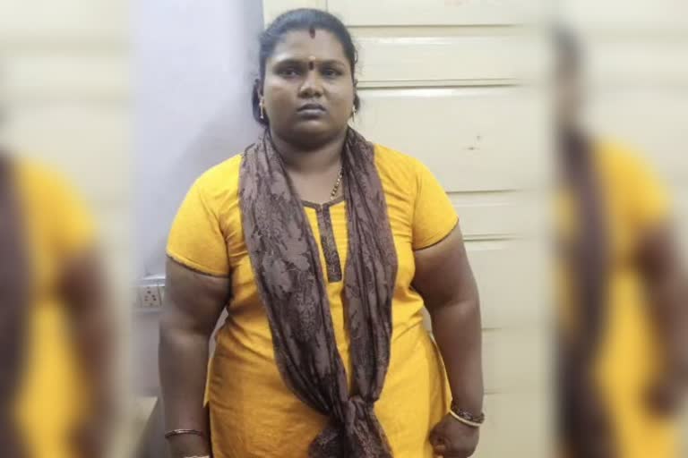 chain snatching lady arrest in chennai