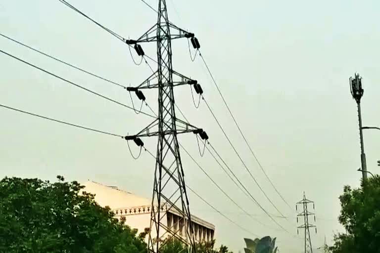 बारिश ने की जयपुर की बत्ती गुल electricity down in jaipur