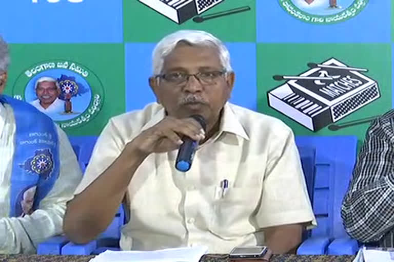 tjs president kodandaram demands white paper on telangana state's present financial position