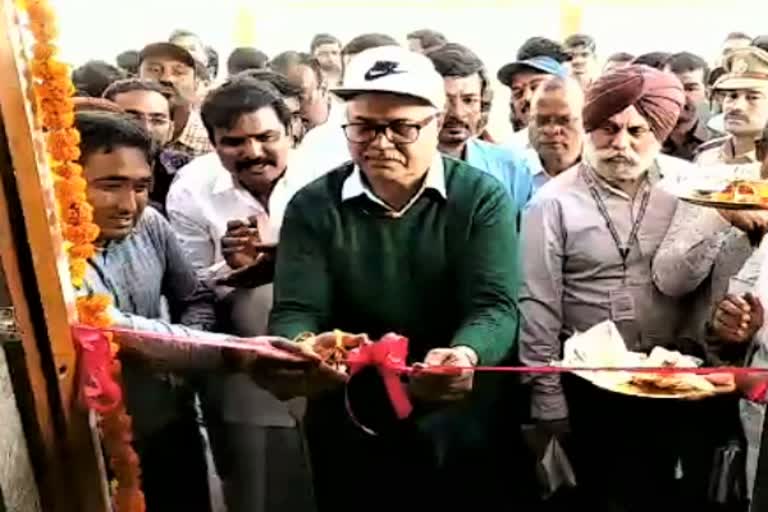 south central railway gm gajanan malya visit adilabad railway station