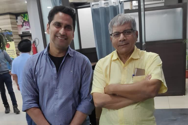 Chinmay Mandlekar meet Prakash Ambedkar