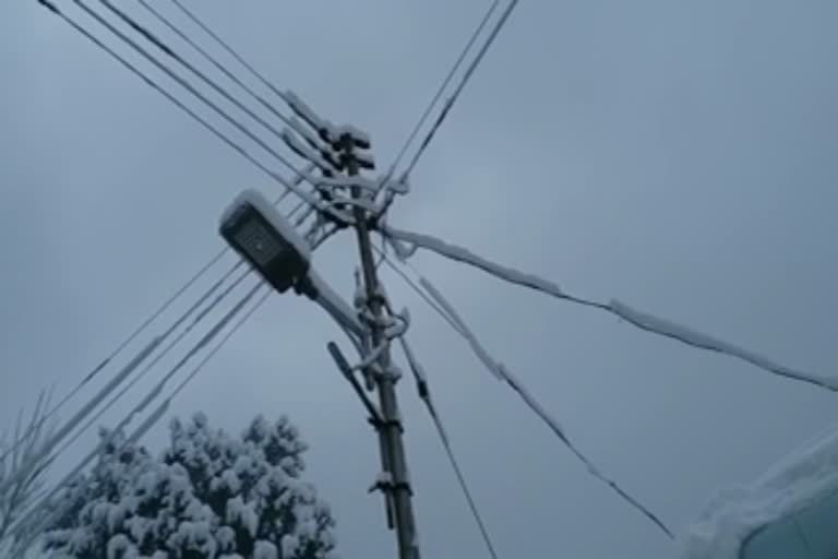 Electricity  affected in Kinnaur