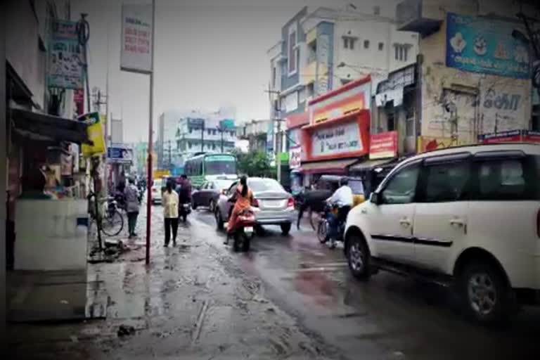 Continuous raining in Trichy