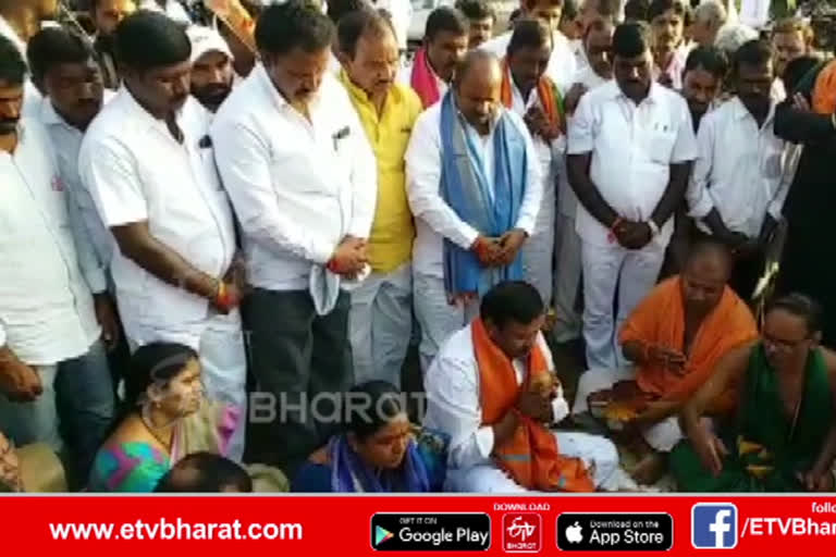 mla inaugurates 21 feets hanuman idol