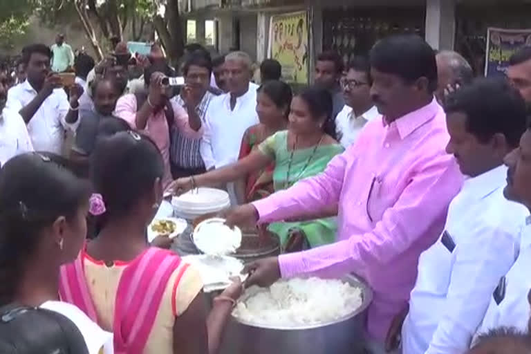 The MLA who started the lunch scheme