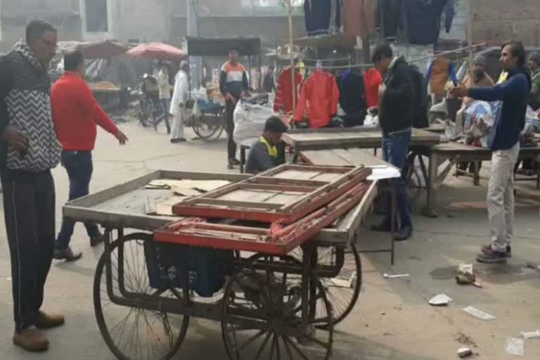 sohna market committee runs encroachment drive in mandi