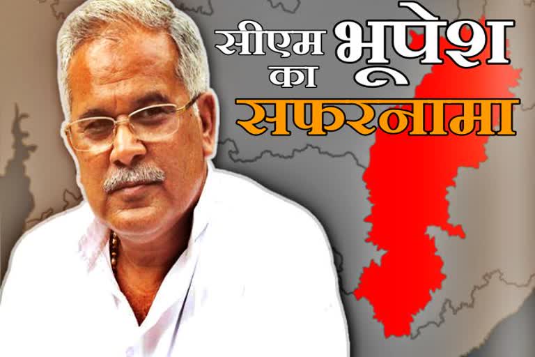 political journey of cm bhupesh baghel