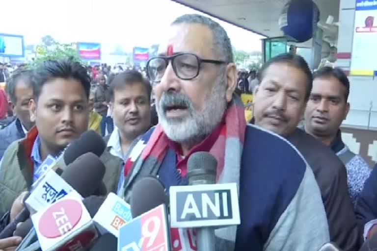 rahul gandhi's statements, actions insulted the country : giriraj singh  CAB  citizenship amendment bill  giriraj singh  congress mp rahul gandhi  രാഹുല്‍ ഗാന്ധിയുടെ പ്രസ്‌താവനകൾ രാജ്യത്തെ അപമാനിച്ചു : ഗിരിരാജ്‌ സിങ്‌