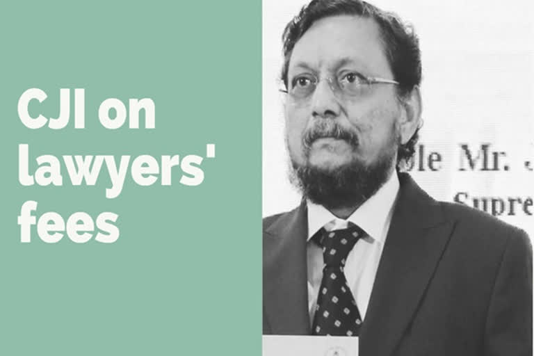 CJI talks about lawyers' fees