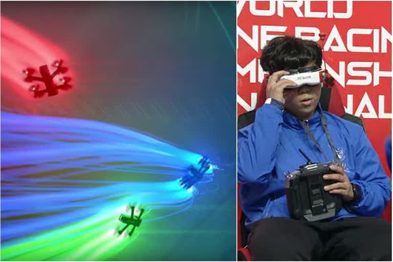 Korea won the match Drone racing Championship