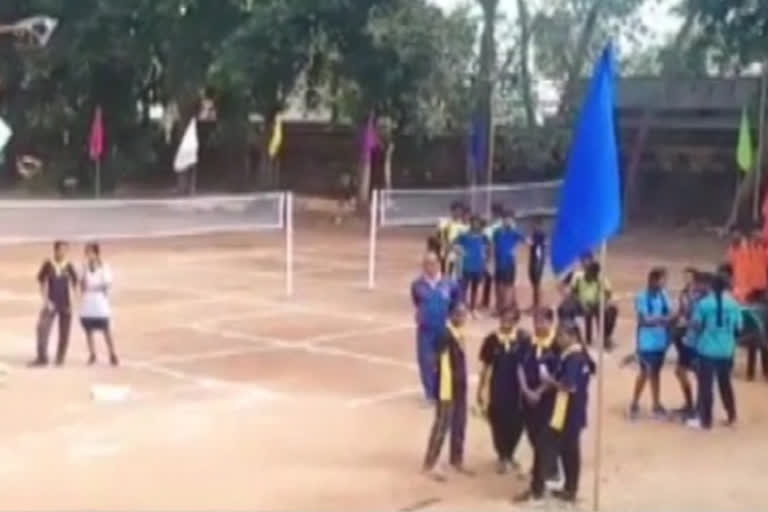 district tennikoit Competitions started at nuziveedu in krishna district