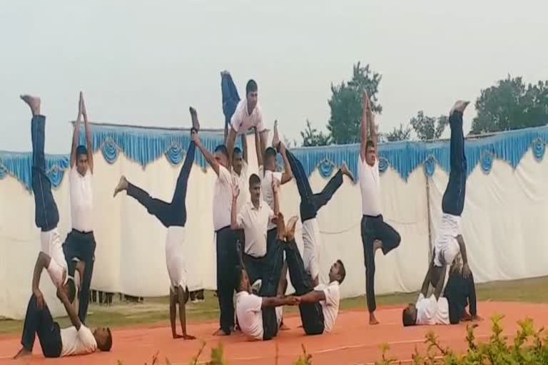 first time soldiers were given special yoga training in Jamshedpur