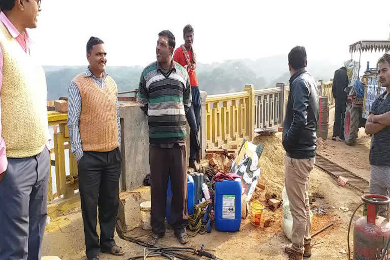 Technical fault in chambal bridge