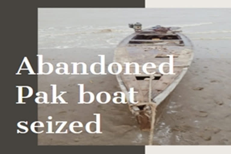 Abandoned Pak boat seized in Sir Creek area by BSF