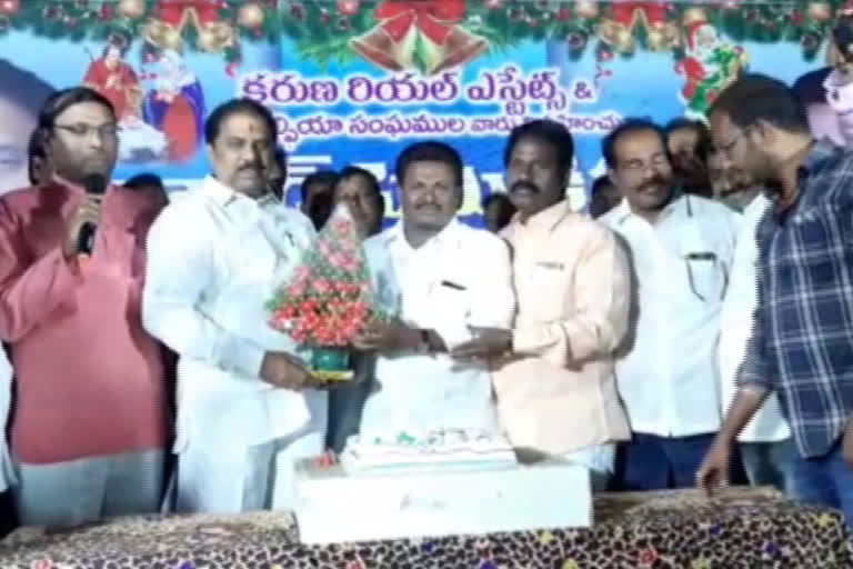 semi christmas celebrations at vijayawada