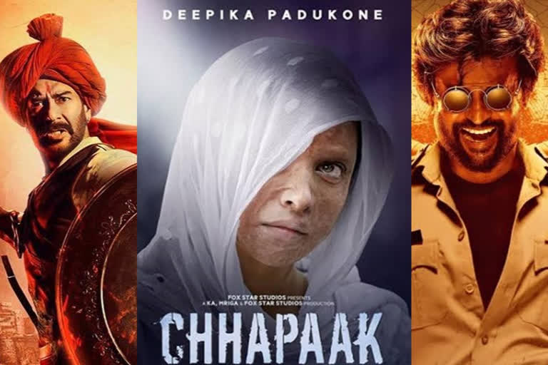 Chhapaak to lock horns with Tanhaji, Darbar at box office