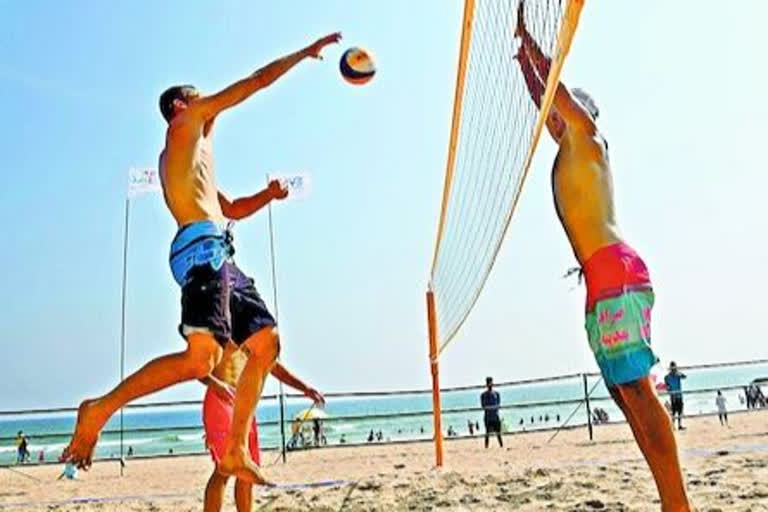 vizag beach volley ball compositions