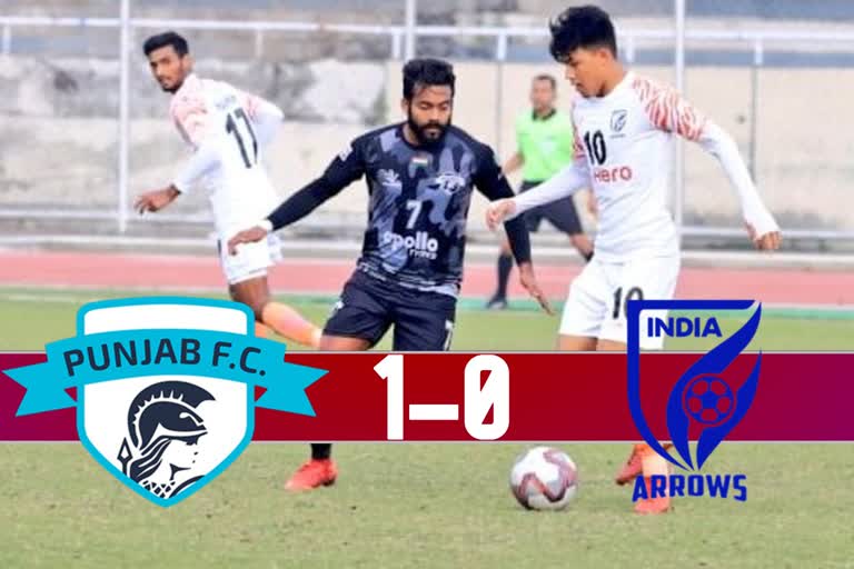 Punjab FC beat Indian Arrows