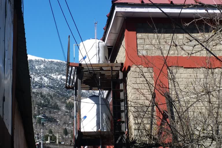 water crisis in kinnaur