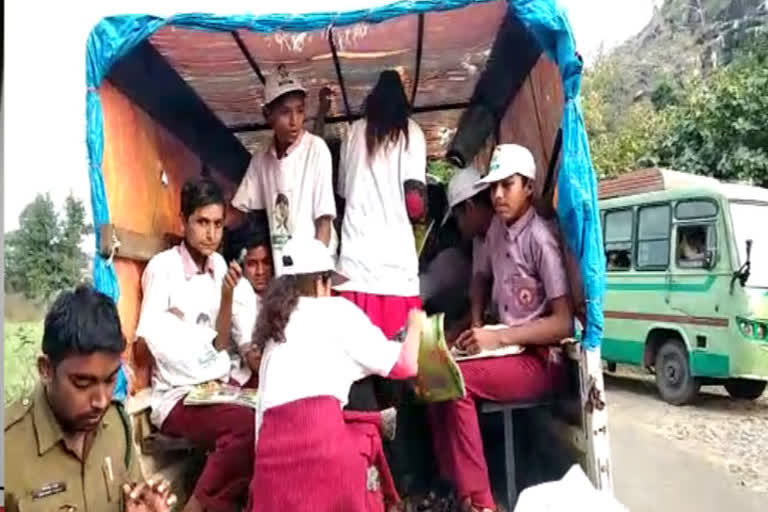 Student's health deteriorated in forest department camp