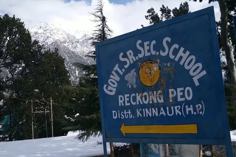 kerosene crisis in government schools in kinnaur