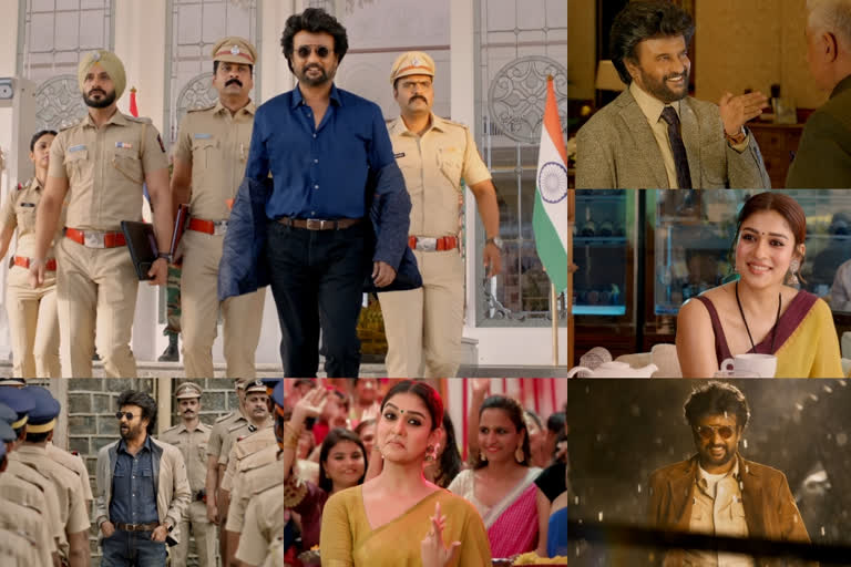 Rajinikanth's Durbar Trailer; Five million viewers in twelve hours  രജനിയുടെ ദര്‍ബാര്‍ ട്രെയിലര്‍  രജനികാന്തിന്‍റെ ദര്‍ബാര്‍ ട്രെയിലര്‍  രജനീകാന്ത്  ആദിത്യ അരുണാചലം  ദര്‍ബാര്‍ ട്രെയിലര്‍  അഞ്ച് മില്യണ്‍ കാഴ്ചക്കാര്‍  എ.ആര്‍ മുരുകദോസ്  പേട്ട  Rajinikanth's Durbar Trailer  Rajinikanth's Durbar Trailer; Five million viewers in twelve hours  നയന്‍താര ദര്‍ബാര്‍  actress nayanthara in movie darbar