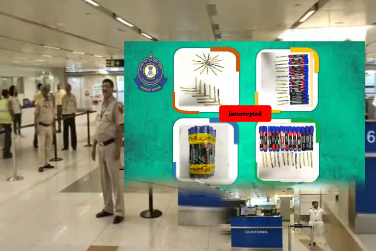 2 passengers arrested from IGI Airport, 697 grams gold recovered