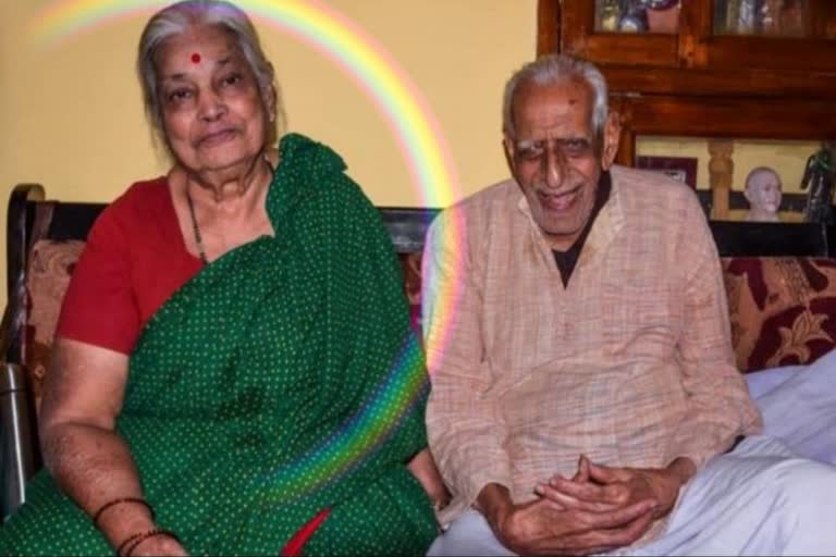 Freedom Fighter HS Doreswamy Wife lalitamma passes Away