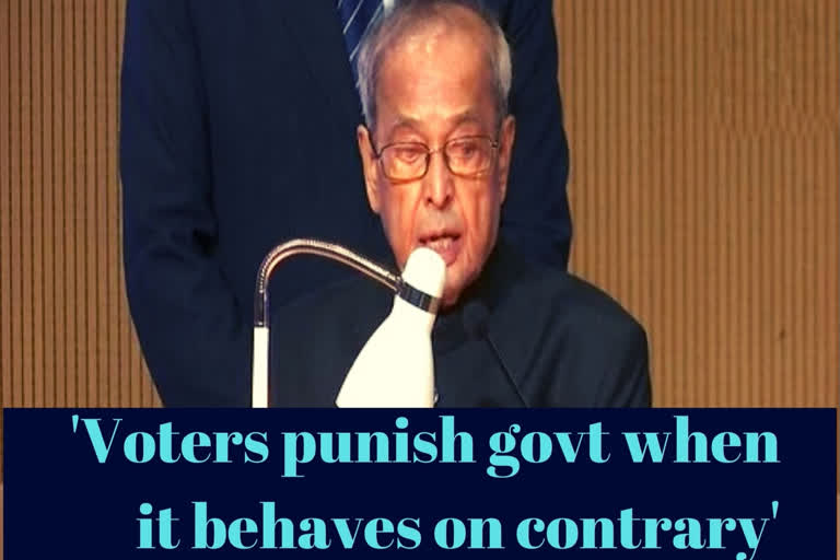 Government with overwhelming majority thinks it can do anything: Pranab Mukherjee