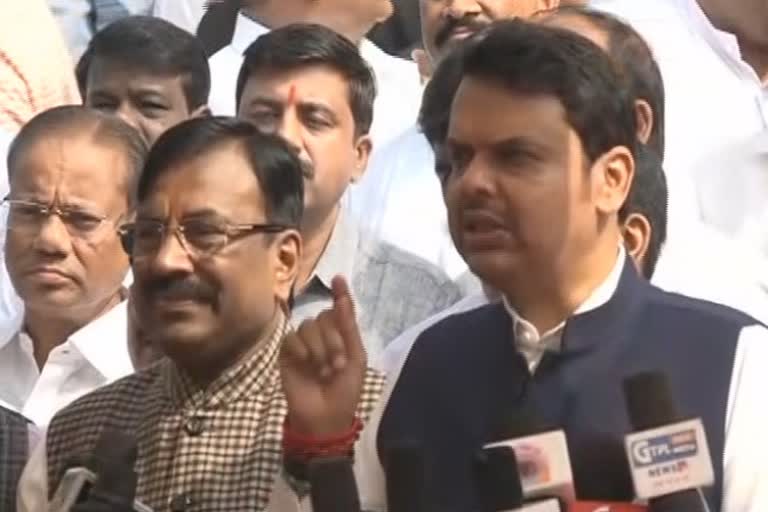 Opposition leader devendra fadnavis