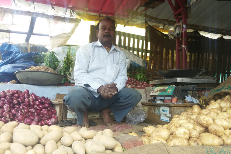 Thieves flew with six and a half kilos of onions