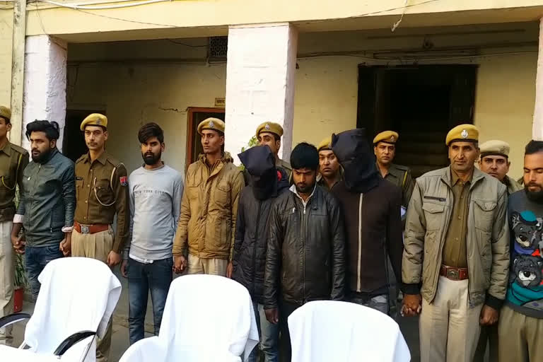 जयपुर की खबर, Jewelry robbery gang