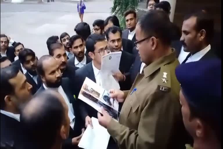 Outraged advocate reached Superintendent of Police office