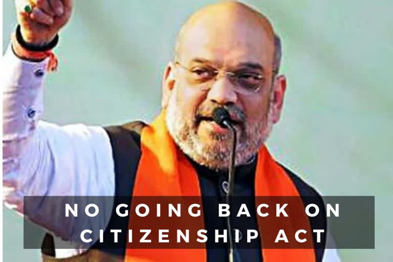 No going back on Citizenship Act implementation, says Amit Shah