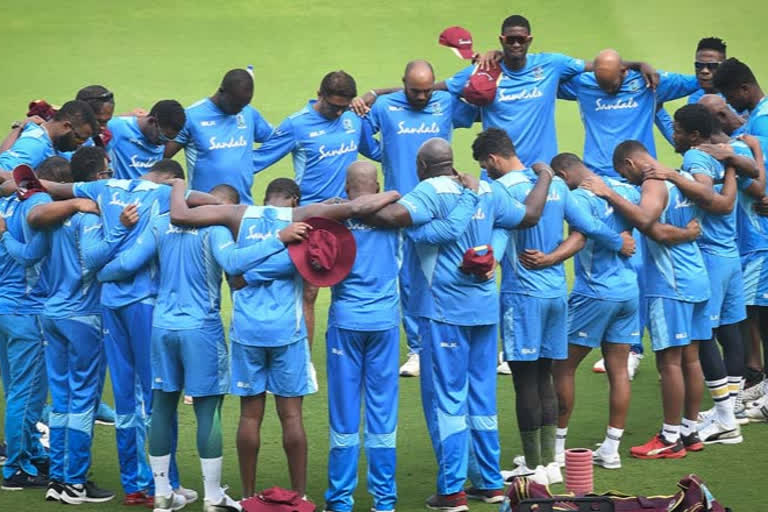 West Indies, Basil Butcher, black armbands, Visakhapatnam