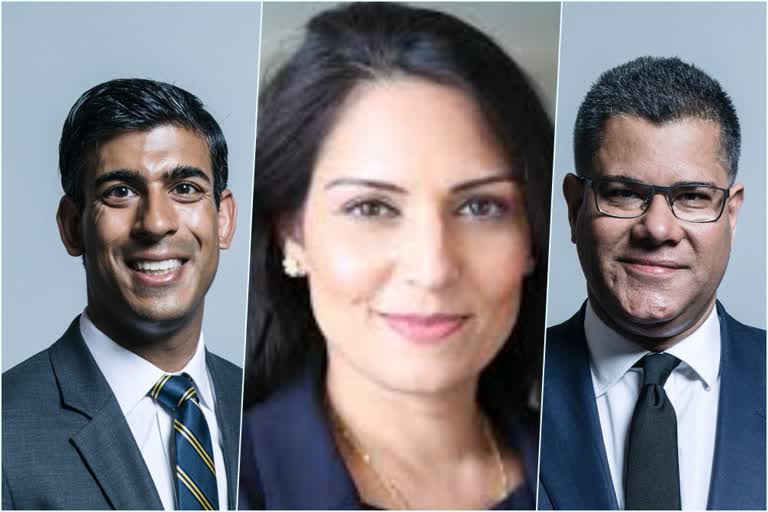 Priti Patel, Alok Sharma, Rishi Sunak in Boris Johnson's ‘People's Cabinet'