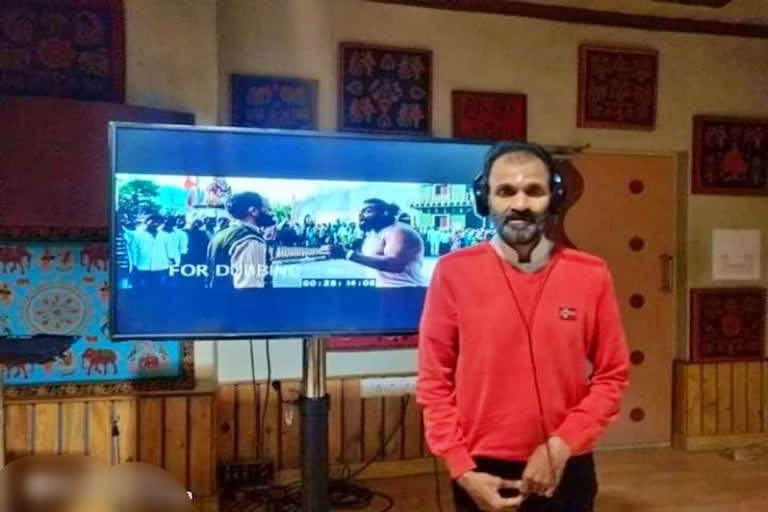 pogaru  film dubbing start