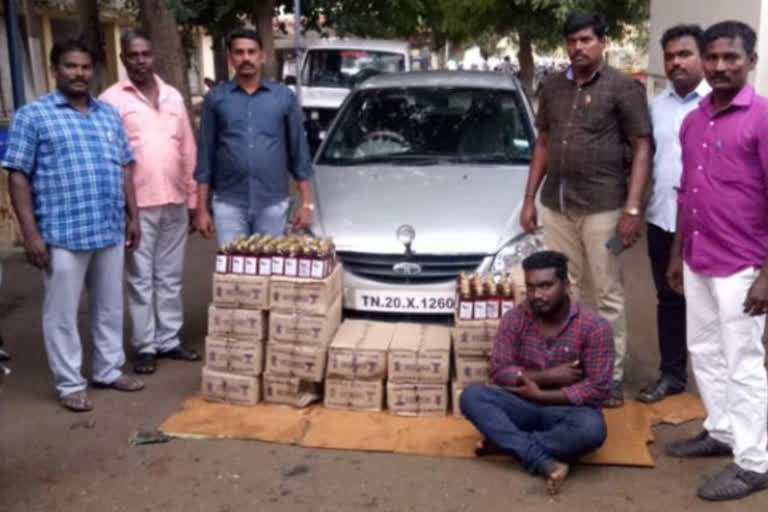 Smuggling of liquor