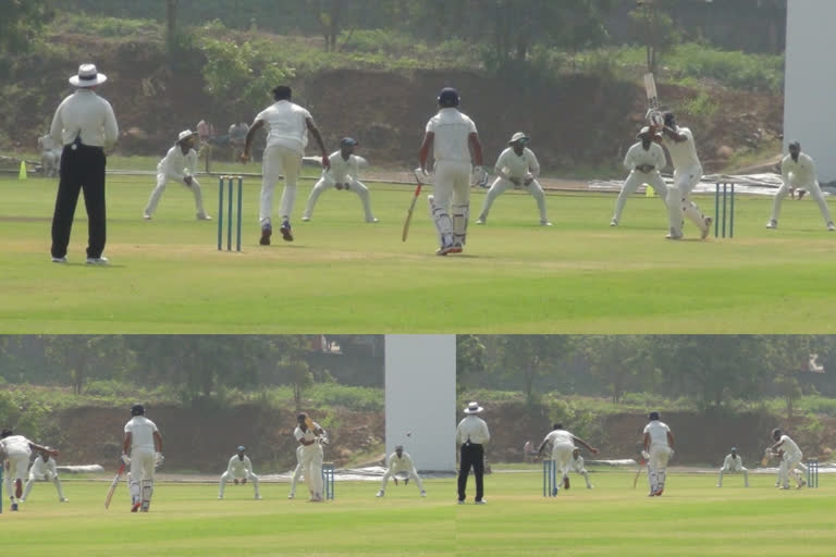 ranji match at ongole in prakasam district