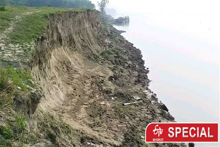 people are worried about erosion in rivers in katihar