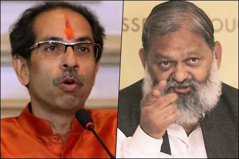 anil vij statement on uddhav thackeray