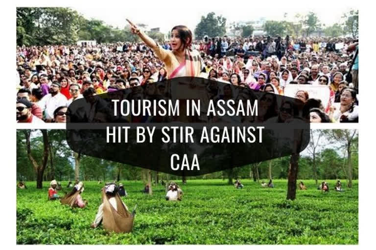 Tourism in Assam hit by stir against new citizenship law